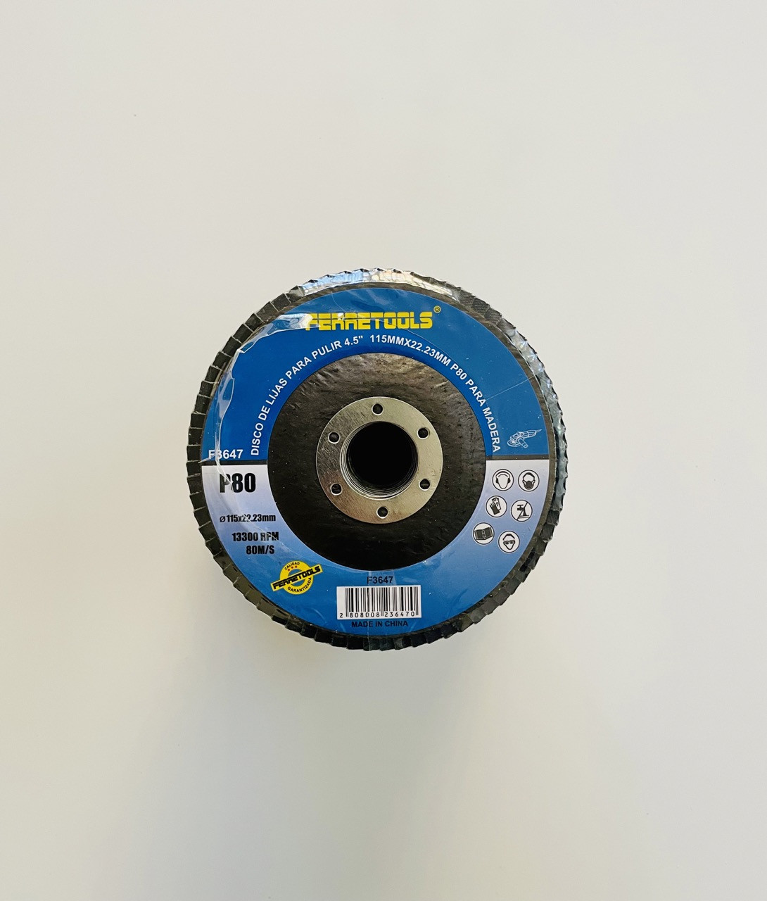 Disco FLAP 4 1/2" G80 - Madera